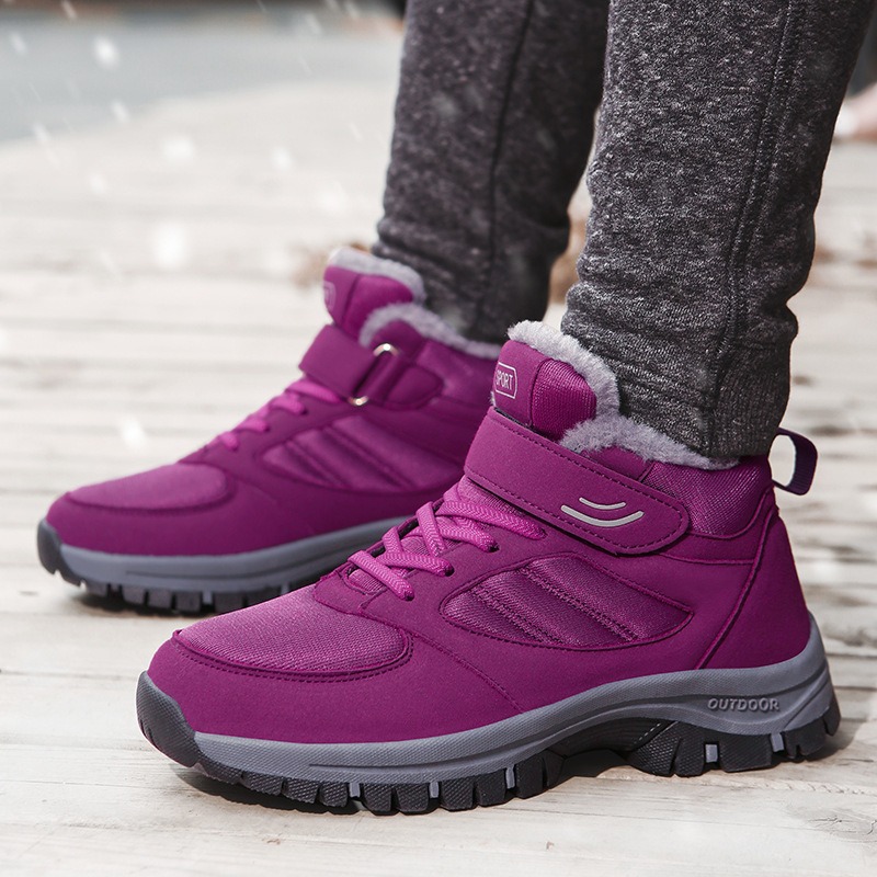 Gowalk Winter Snowy Villi Leather Thermal Boots