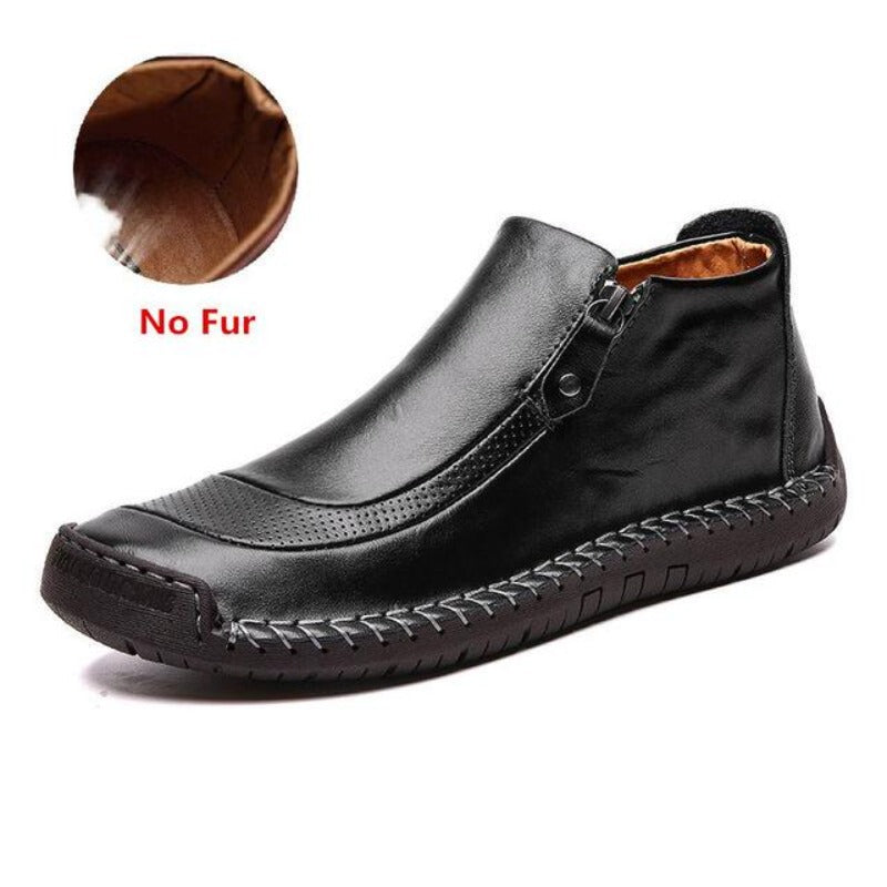 Men Warm Ankle Boots Winter 2022 Orthopedic Shoes