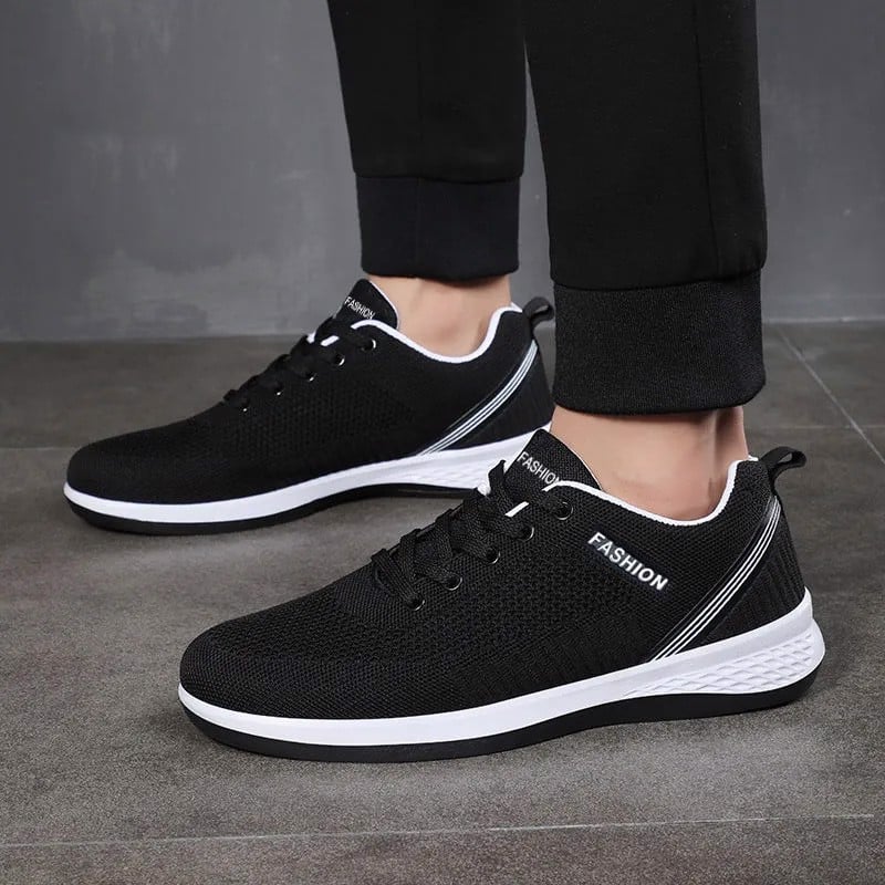 Men Arch Support & Breathable and Light & Non-Slip Shoes - Comfy Casual Walking Orthopedic Shoes