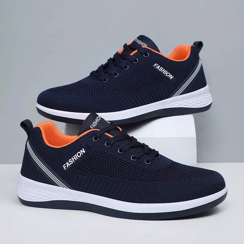 Men Arch Support & Breathable and Light & Non-Slip Shoes - Comfy Casual Walking Orthopedic Shoes