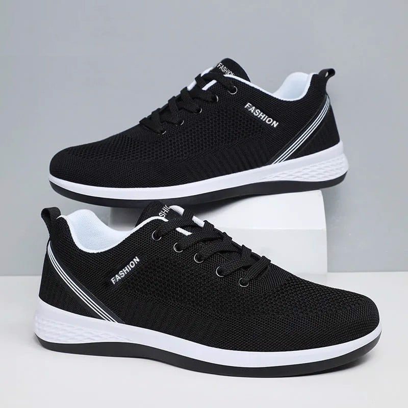 Men Arch Support & Breathable and Light & Non-Slip Shoes - Comfy Casual Walking Orthopedic Shoes