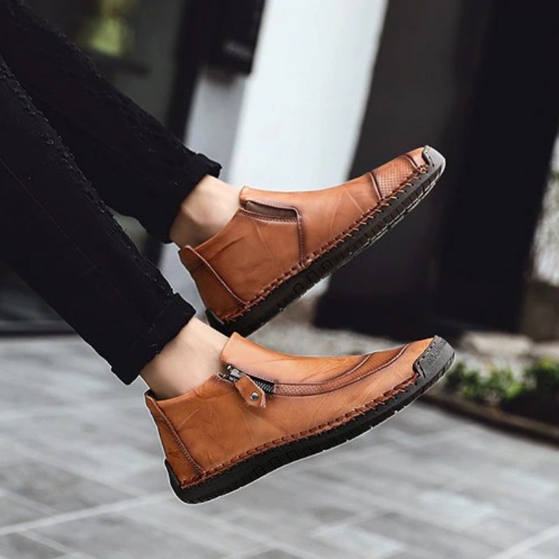 Men Warm Ankle Boots Winter 2022 Orthopedic Shoes