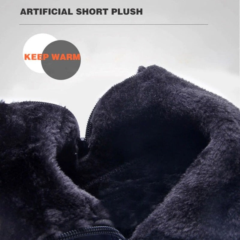 Fur Ankle Boots Orthopedic Shoes Trendy Winter 2022