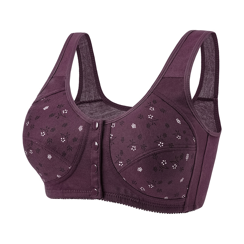 BUY 1 GET 1 FREE Front-Closure Floral Acutefebruary Bra