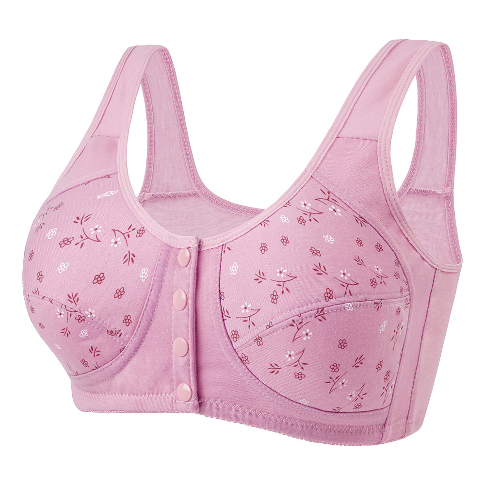 BUY 1 GET 1 FREE Front-Closure Floral Acutefebruary Bra