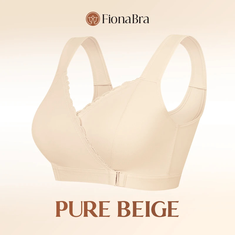 Fiona Bra - CHRISTMAS SALE 70% OFF - Comfortable & Convenient Front Wrap Closure Bra for Seniors