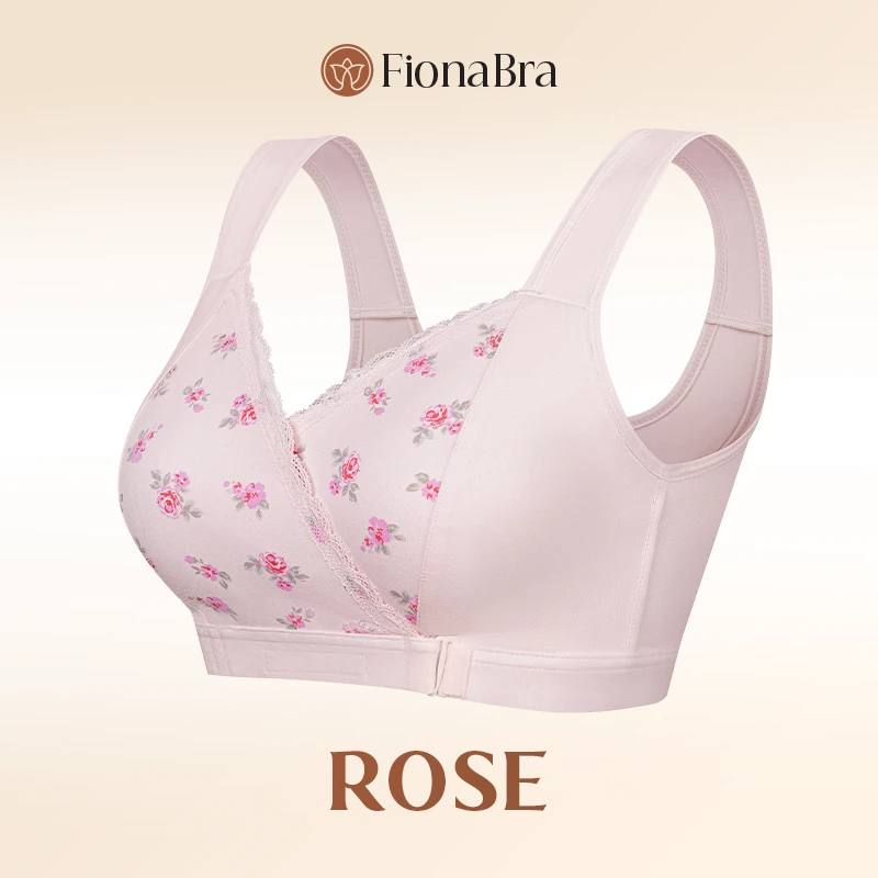 Fiona Bra - CHRISTMAS SALE 70% OFF - Comfortable & Convenient Front Wrap Closure Bra for Seniors
