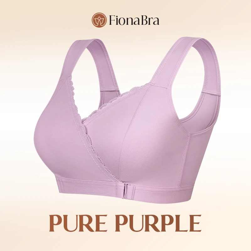 Fiona Bra - CHRISTMAS SALE 70% OFF - Comfortable & Convenient Front Wrap Closure Bra for Seniors