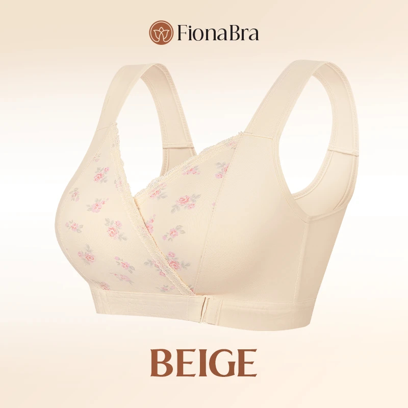 Fiona Bra - CHRISTMAS SALE 70% OFF - Comfortable & Convenient Front Wrap Closure Bra for Seniors