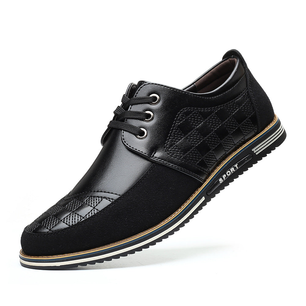 🔥Hot Sale🎁--50% OFF 🎉Men Splicing Non Slip Business Casual Comfortable Leather Oxfords