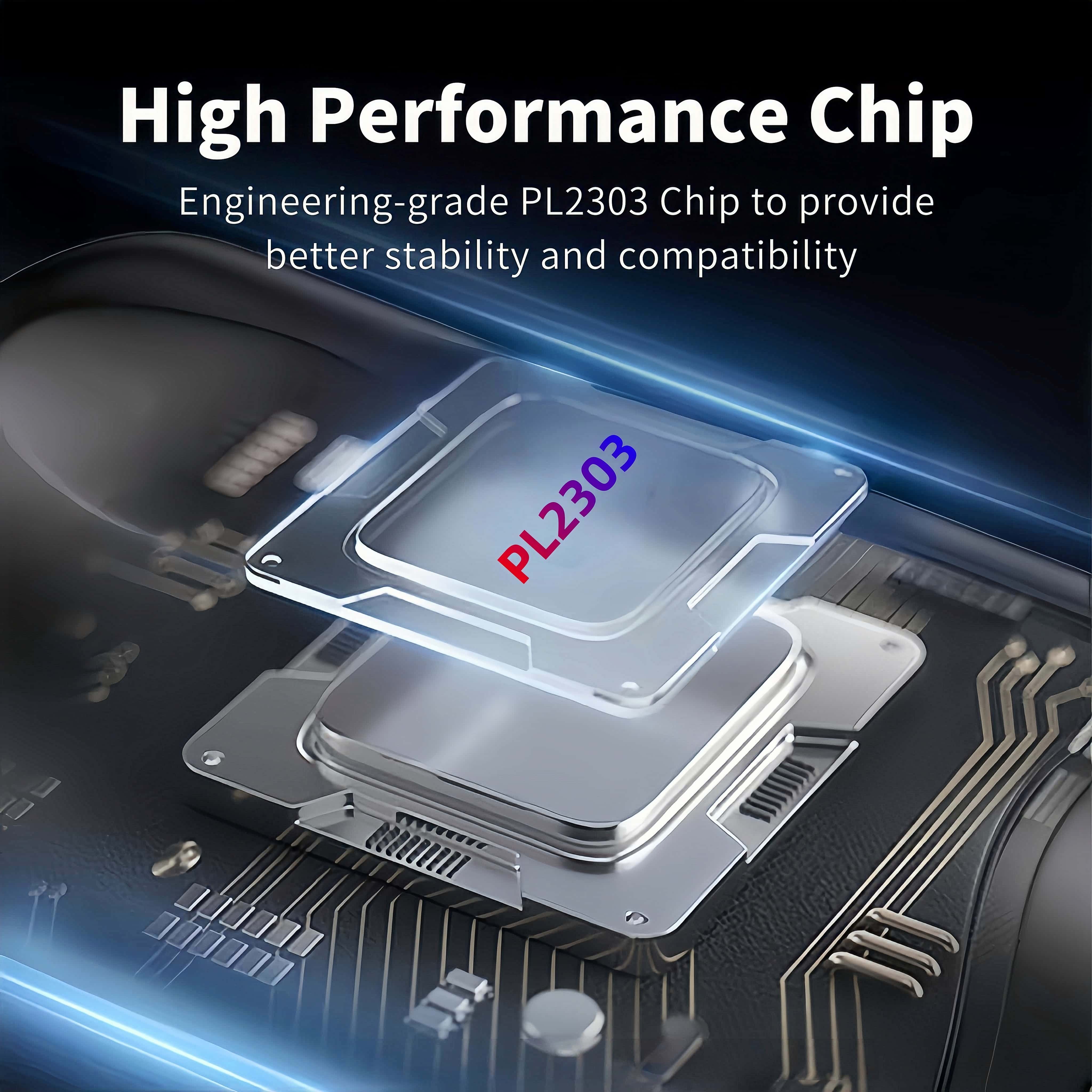 Prolific PL2303 Chip USB to RJ45 Console Rollover Cable-6FT | PINOWELL