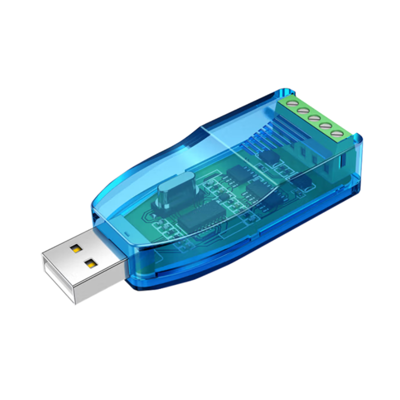 USB to RS485/422/232 Serial Adapter Type-A USB Male to 5Pin Screw Terminal Converter