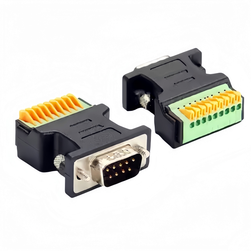 DB9 Male Terminal Block
