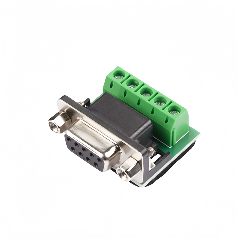 RS232 DB9 Converter with RS485 RS422 Terminal Block Adapter |PINOWELL
