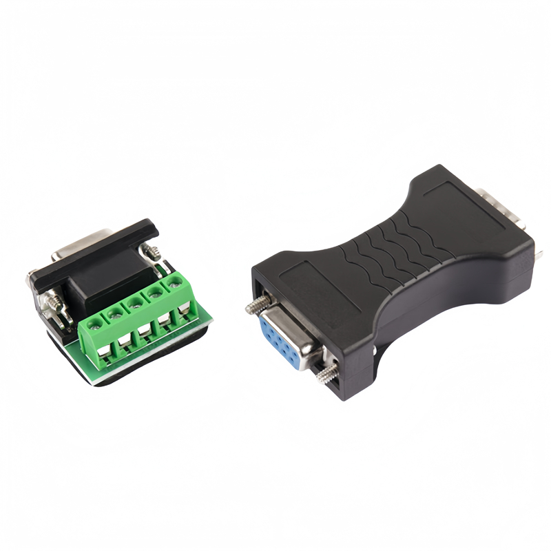 RS232 DB9 Converter with RS485 RS422 Terminal Block Adapter |PINOWELL