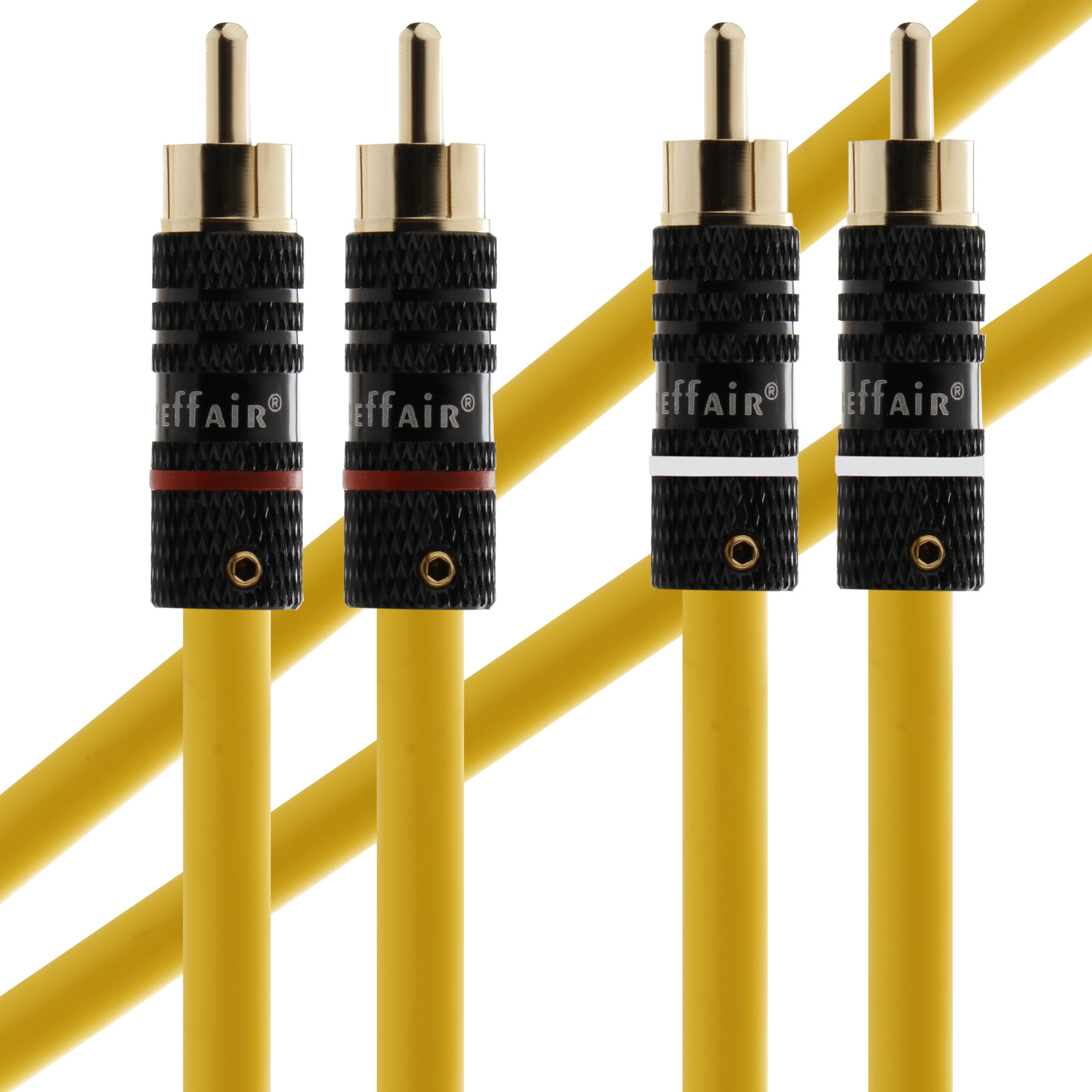Preffair RCA Cable OFC Gold-plated RCA to RCA Male Plug HIFI RCA Cable