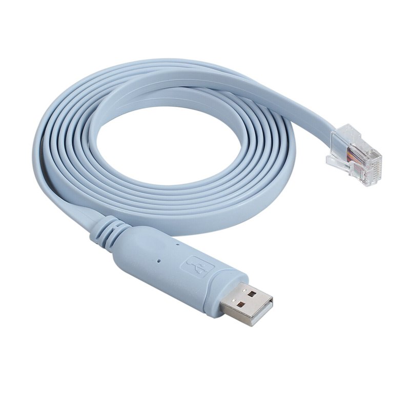 Pl2303 Usb To Rj45 Console Cable Rs232 Serial Adapter 