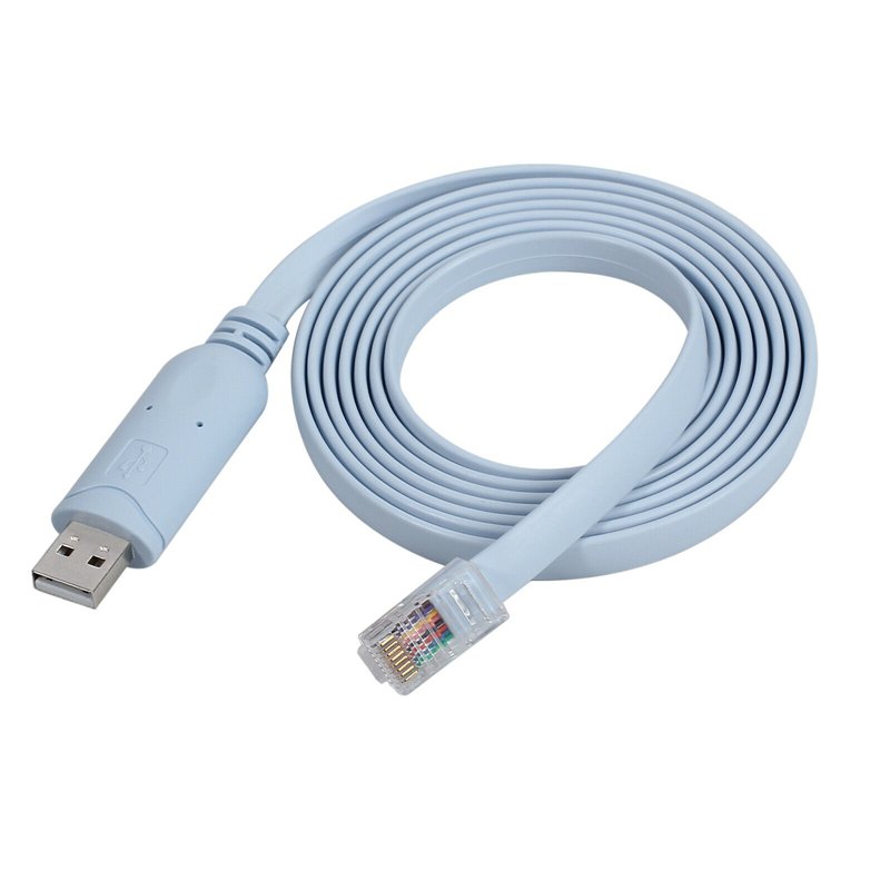 USB to RJ45 Serial Console Cable for HP DELL Juniper PL2303