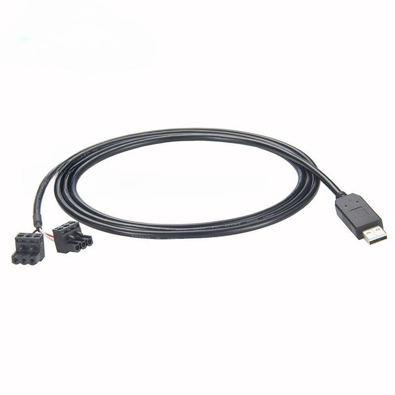 USB to RS485 Modbus Cable Adapter Type-A USB Male to Dual 3Pin Screw Terminals Serial Converter
