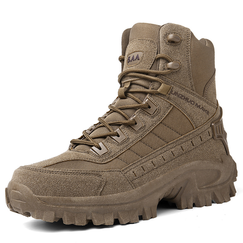 BEST GIFT - MEN'S OUTDOOR WATERPROOF COMBAT BOOTS (DURABLE UPGRADE)