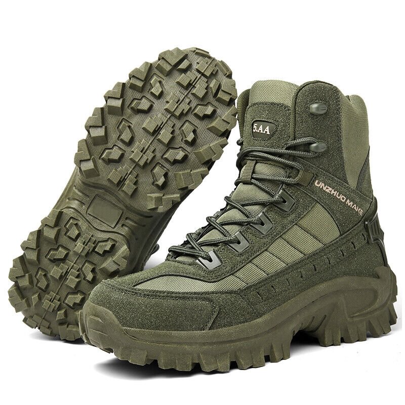 BEST GIFT - MEN'S OUTDOOR WATERPROOF COMBAT BOOTS (DURABLE UPGRADE)