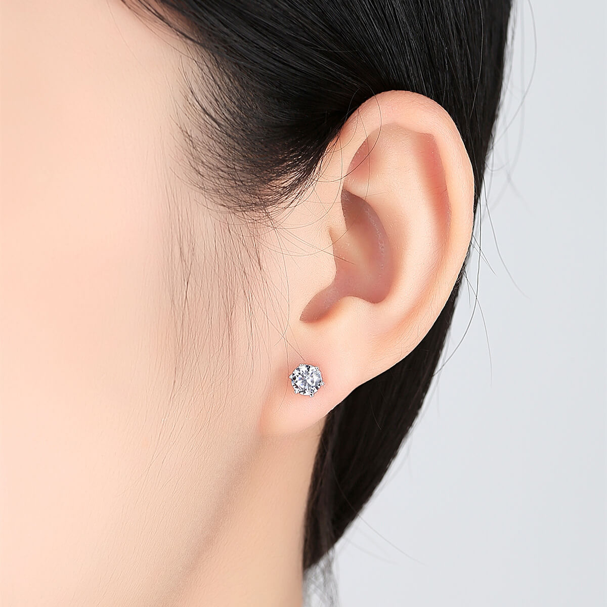 S925 Classic Zircon Earrings-MARDAZA