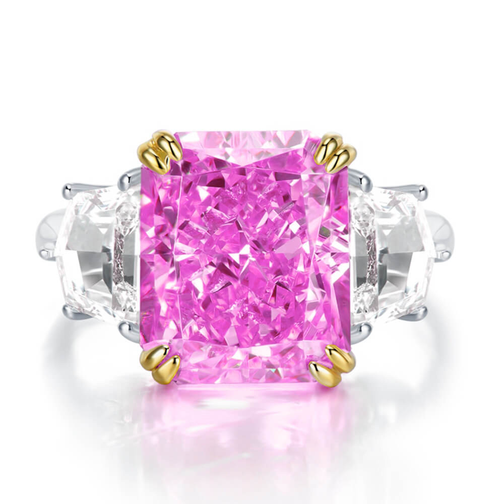 S925 Luxury 13CT High Carbon Diamond Ring-MARDAZA