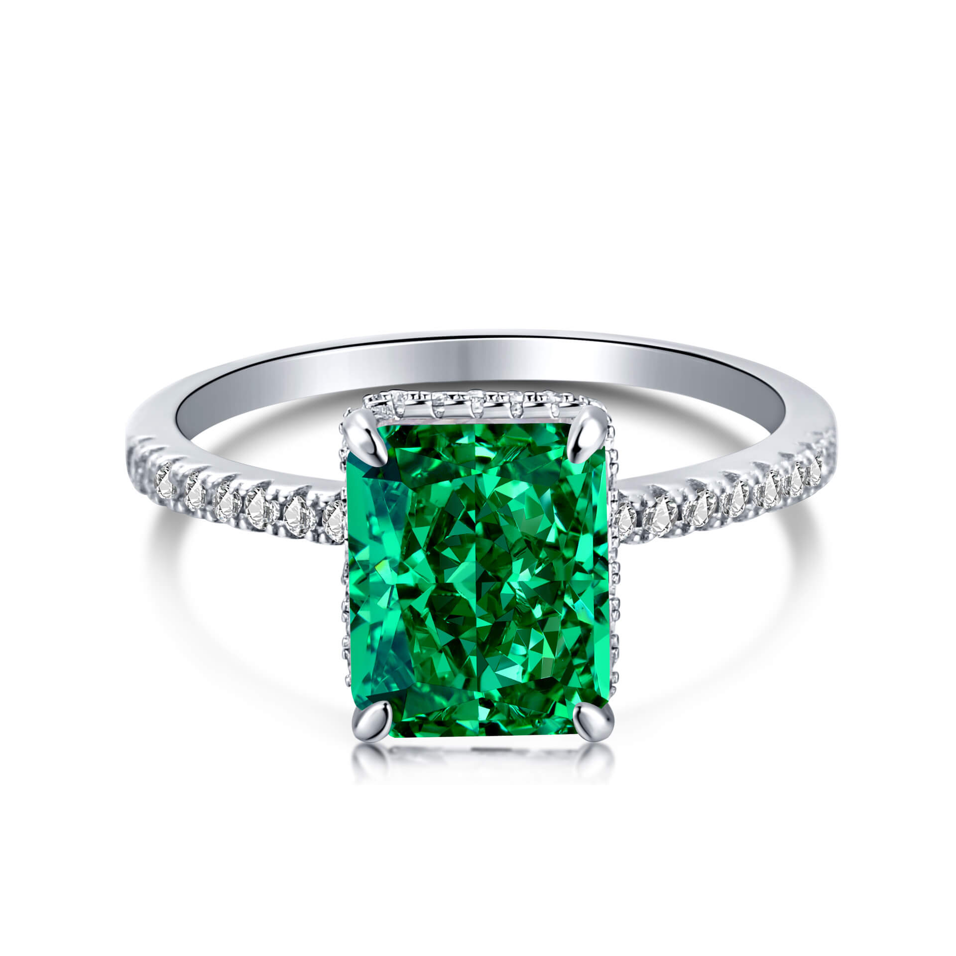 S925 Grade 8A Zircon Ring-MARDAZA