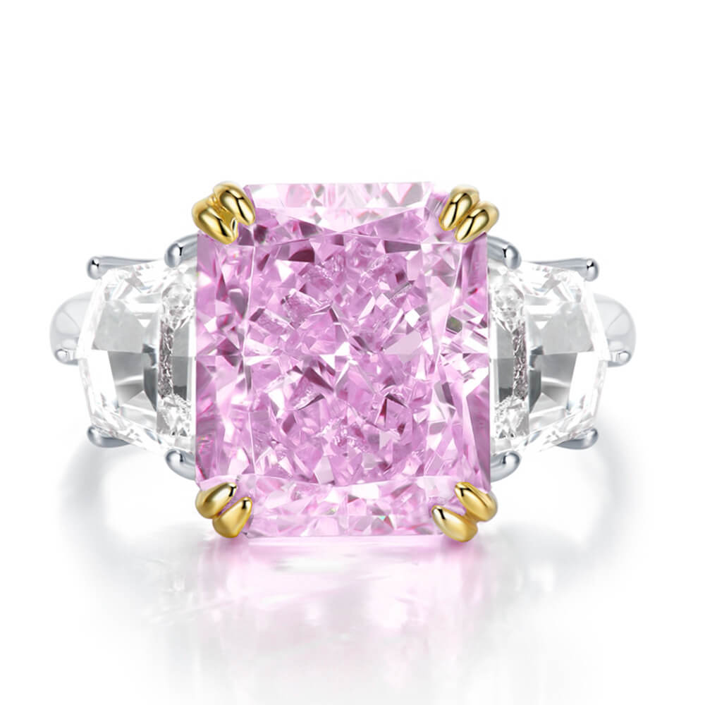 S925 Luxury 13CT High Carbon Diamond Ring-MARDAZA