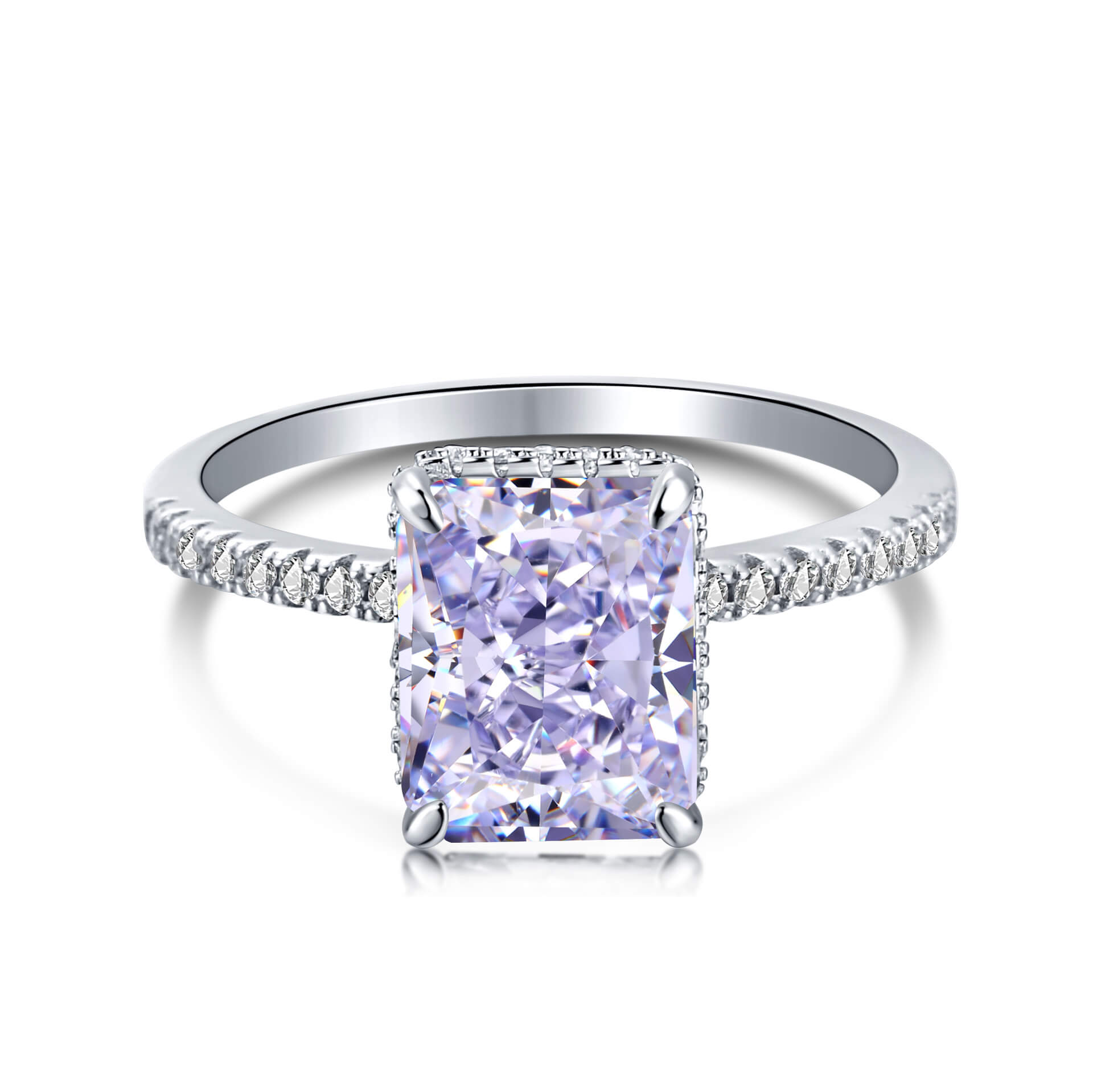 S925 Grade 8A Zircon Ring-MARDAZA