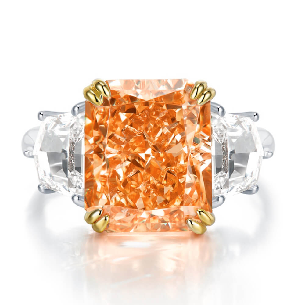 S925 Luxury 13CT High Carbon Diamond Ring-MARDAZA