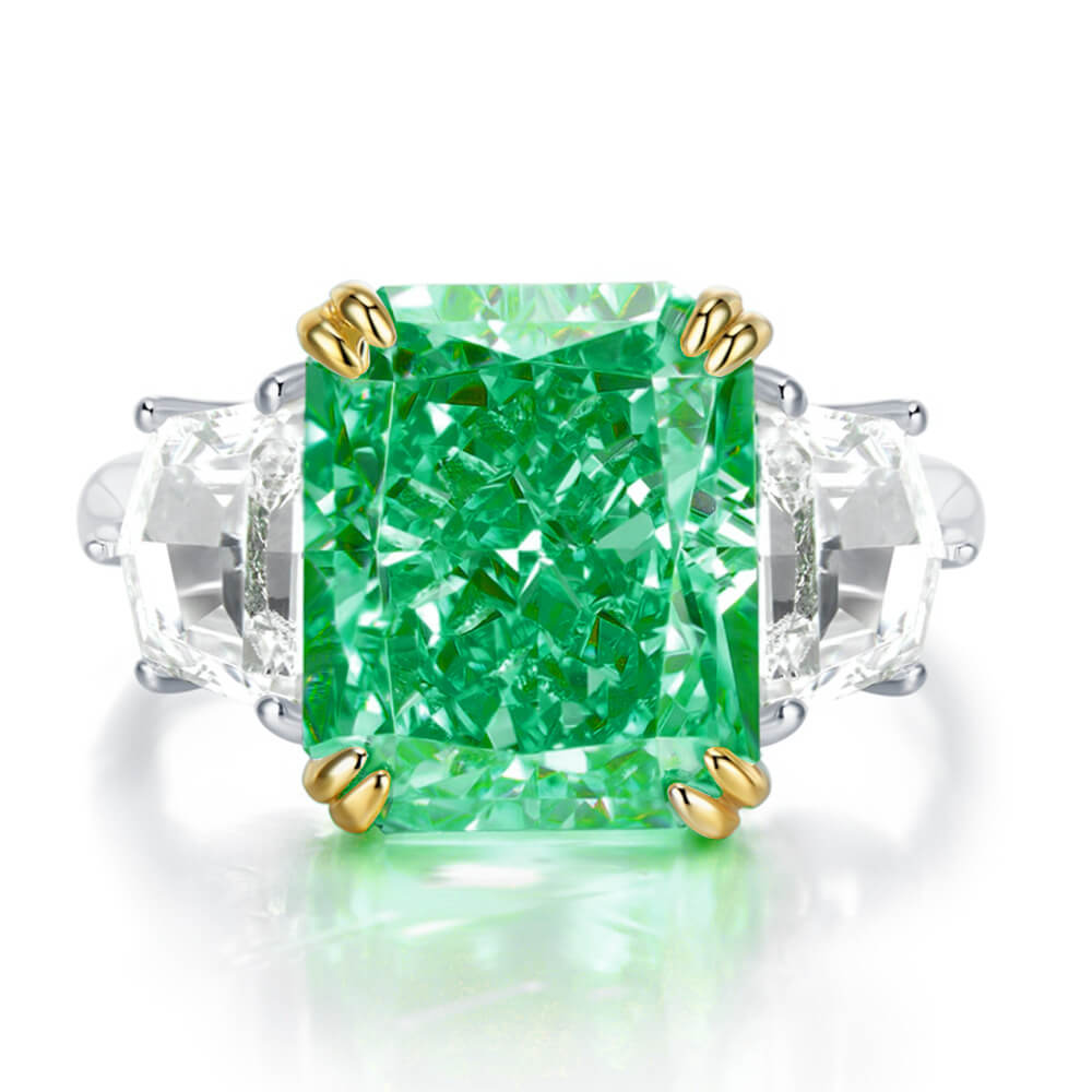 S925 Luxury 13CT High Carbon Diamond Ring-MARDAZA