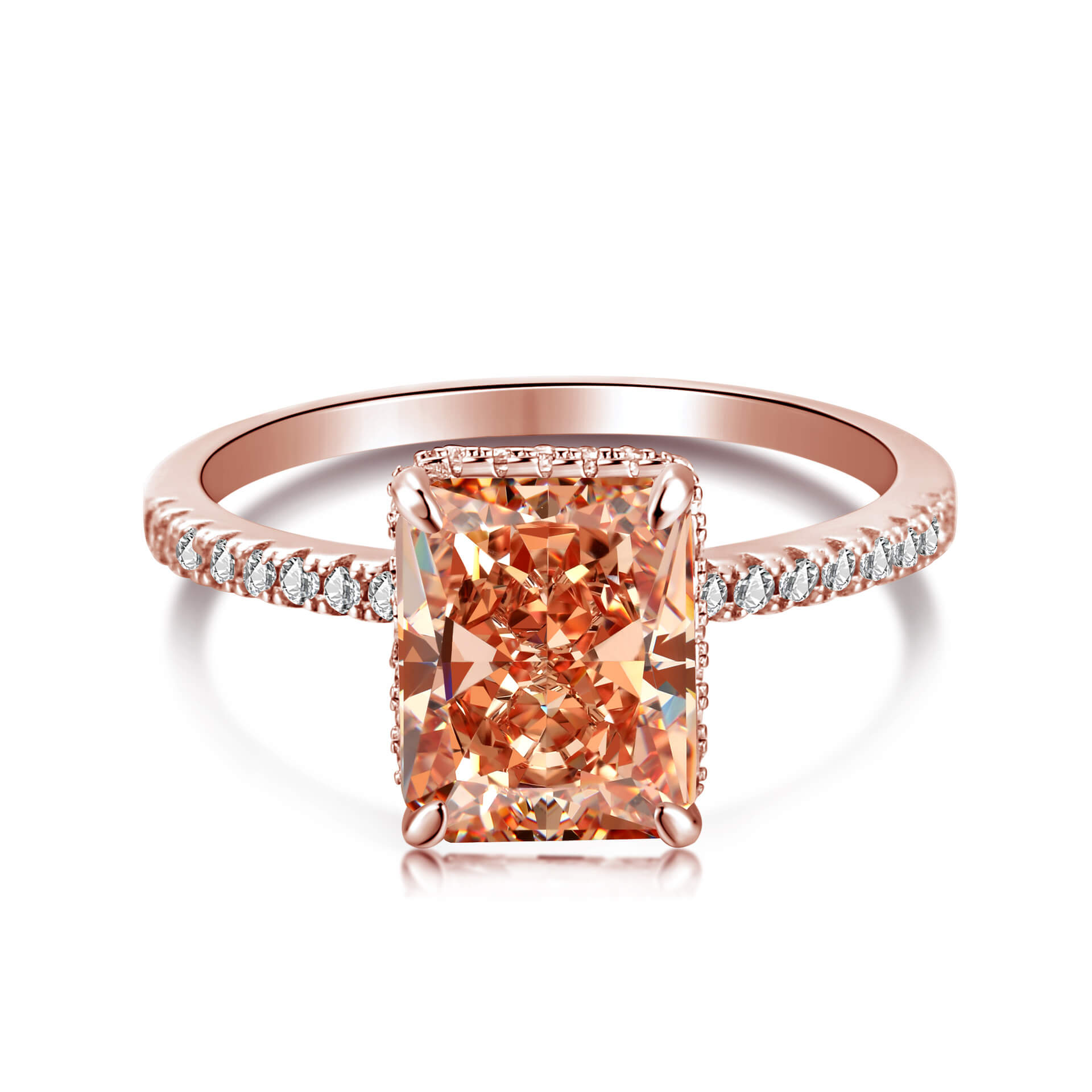 S925 Grade 8A Zircon Ring-MARDAZA