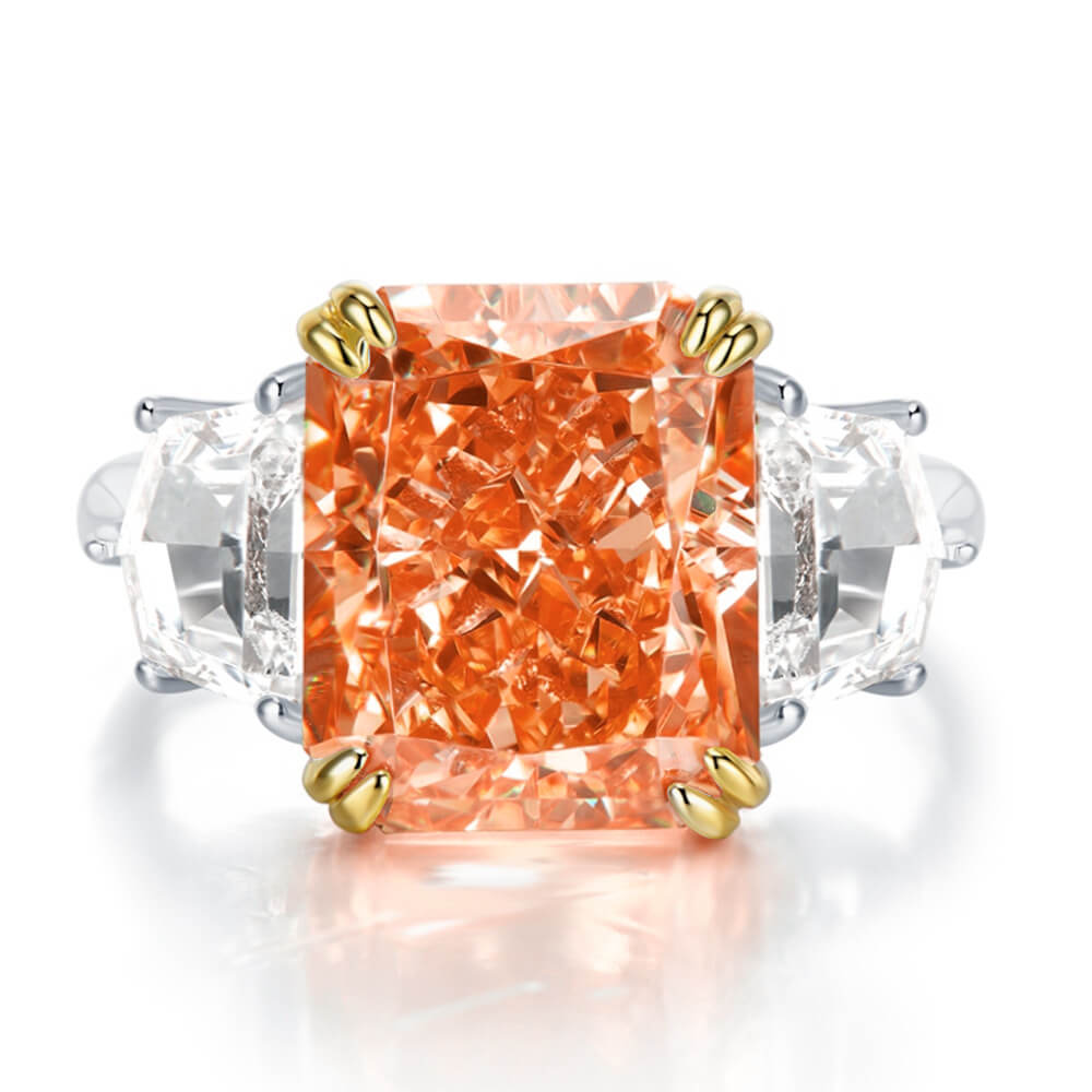 S925 Luxury 13CT High Carbon Diamond Ring-MARDAZA