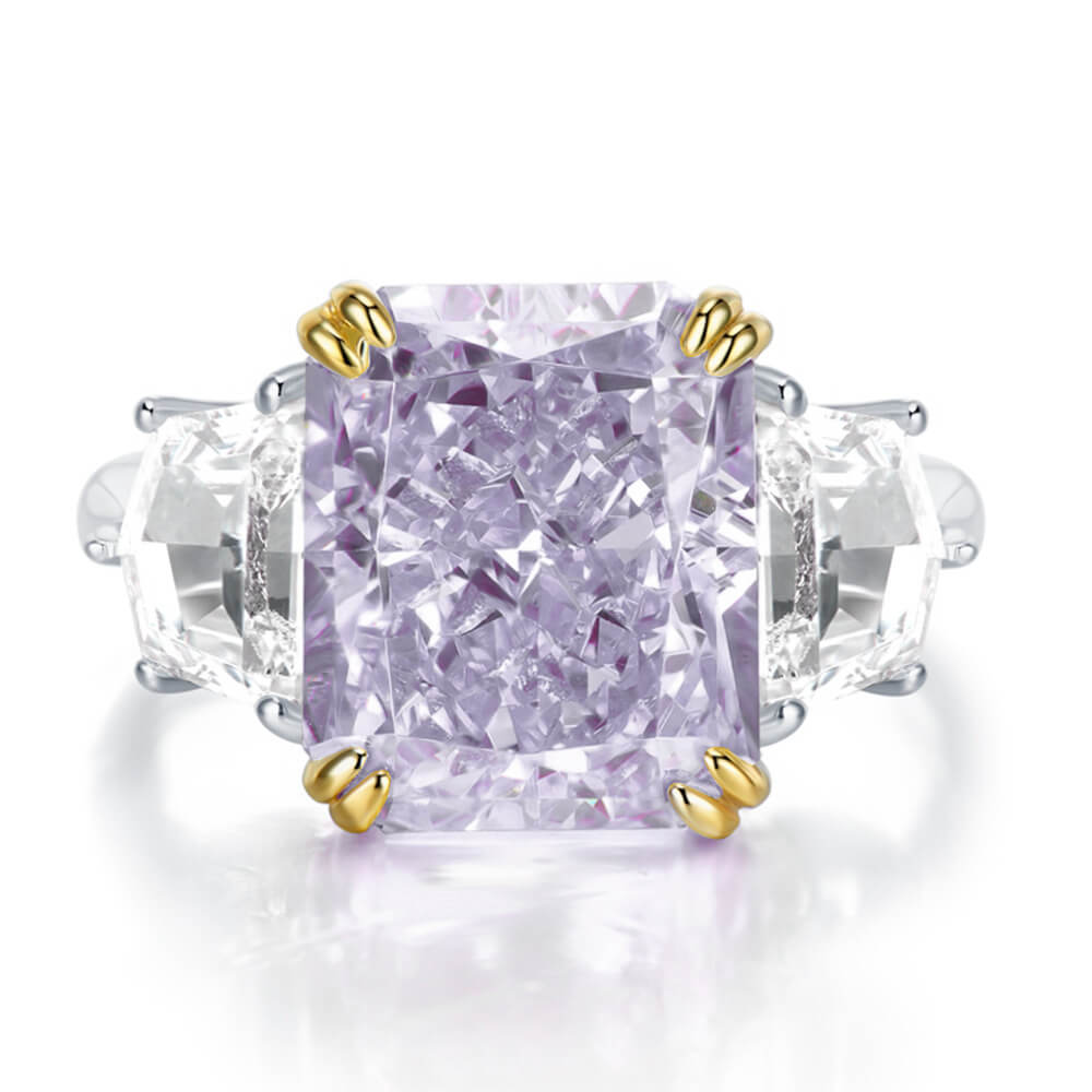 S925 Luxury 13CT High Carbon Diamond Ring-MARDAZA