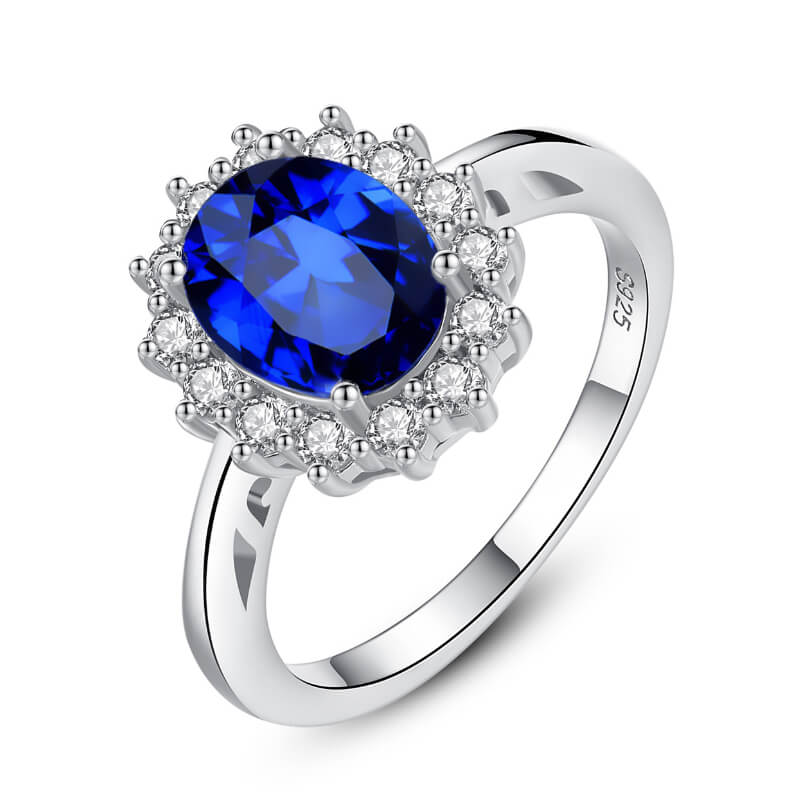 S925 Sapphire Ring-MARDAZA