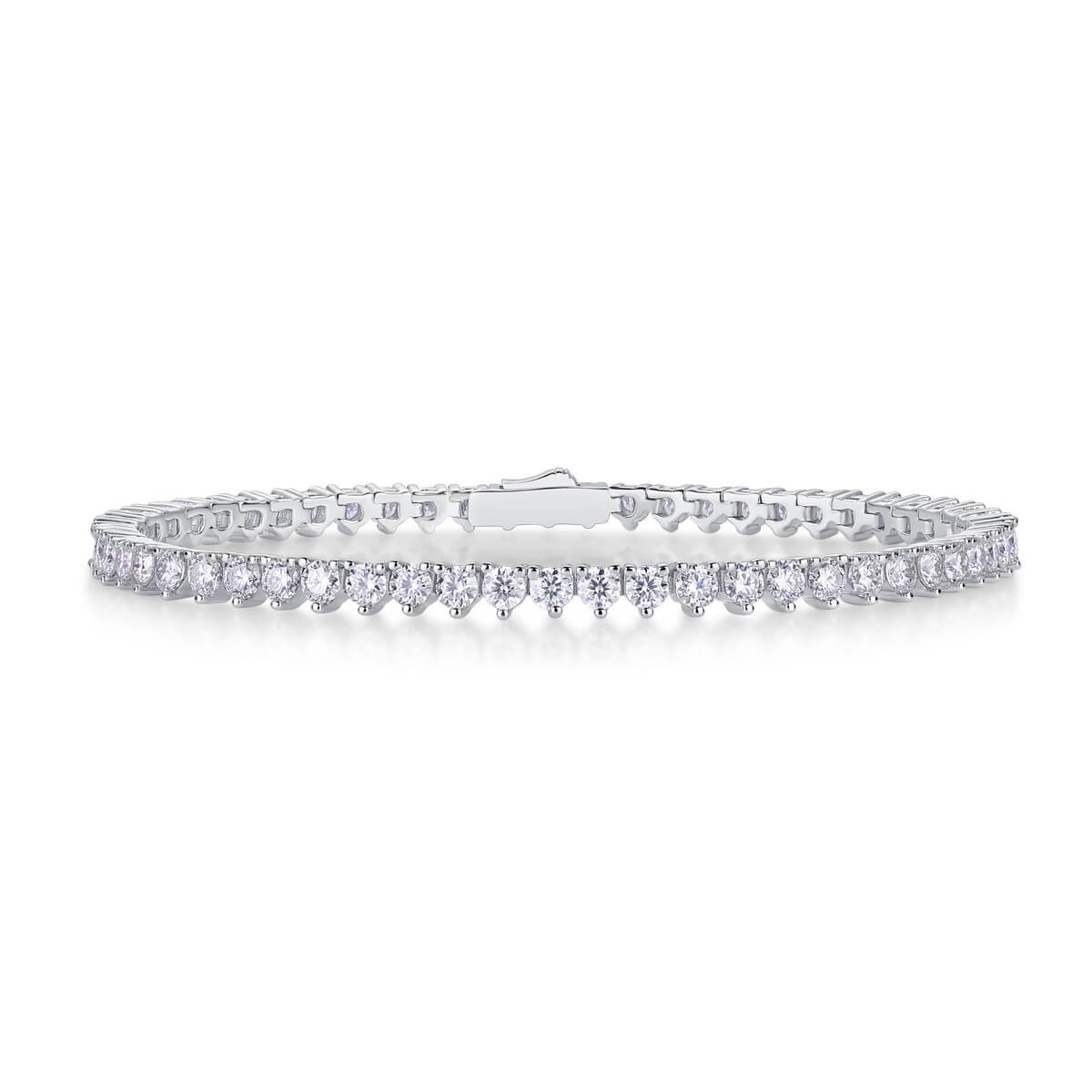 S925 Milestone Moissanite Bracelet-MARDAZA