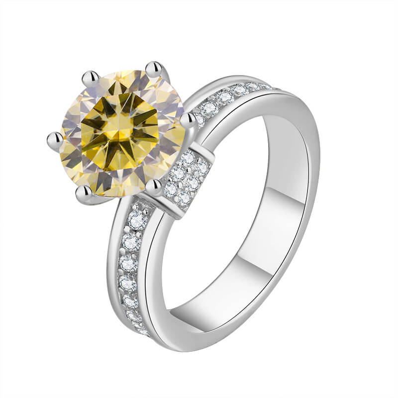 S925 Admiration Moissanite Ring-MARDAZA