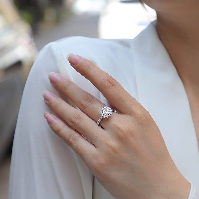 S925 True Love Moissanite Ring-MARDAZA