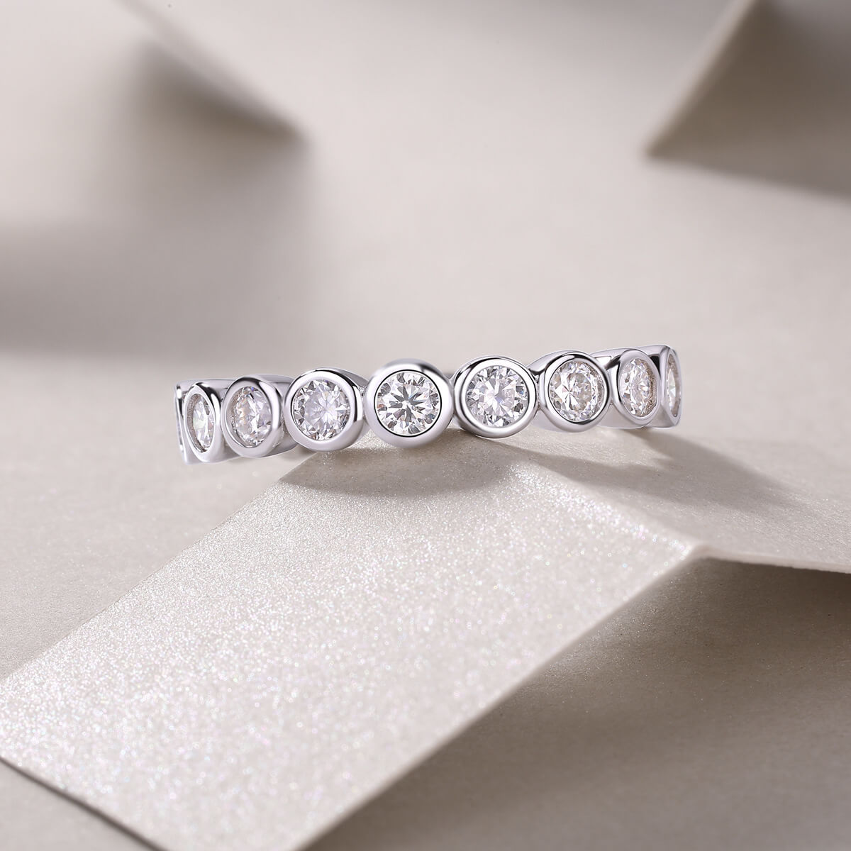 S925 Emergence Moissanite Ring-MARDAZA