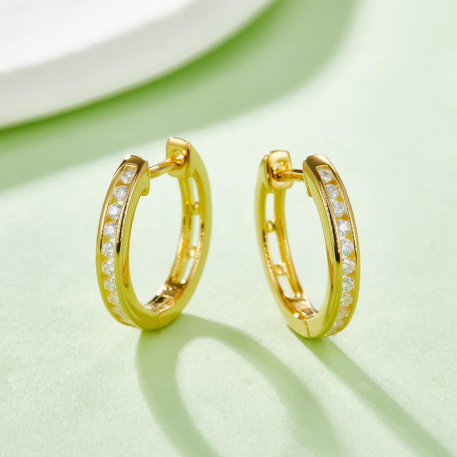 S925 Dreamweaver Moissanite Earrings-MARDAZA