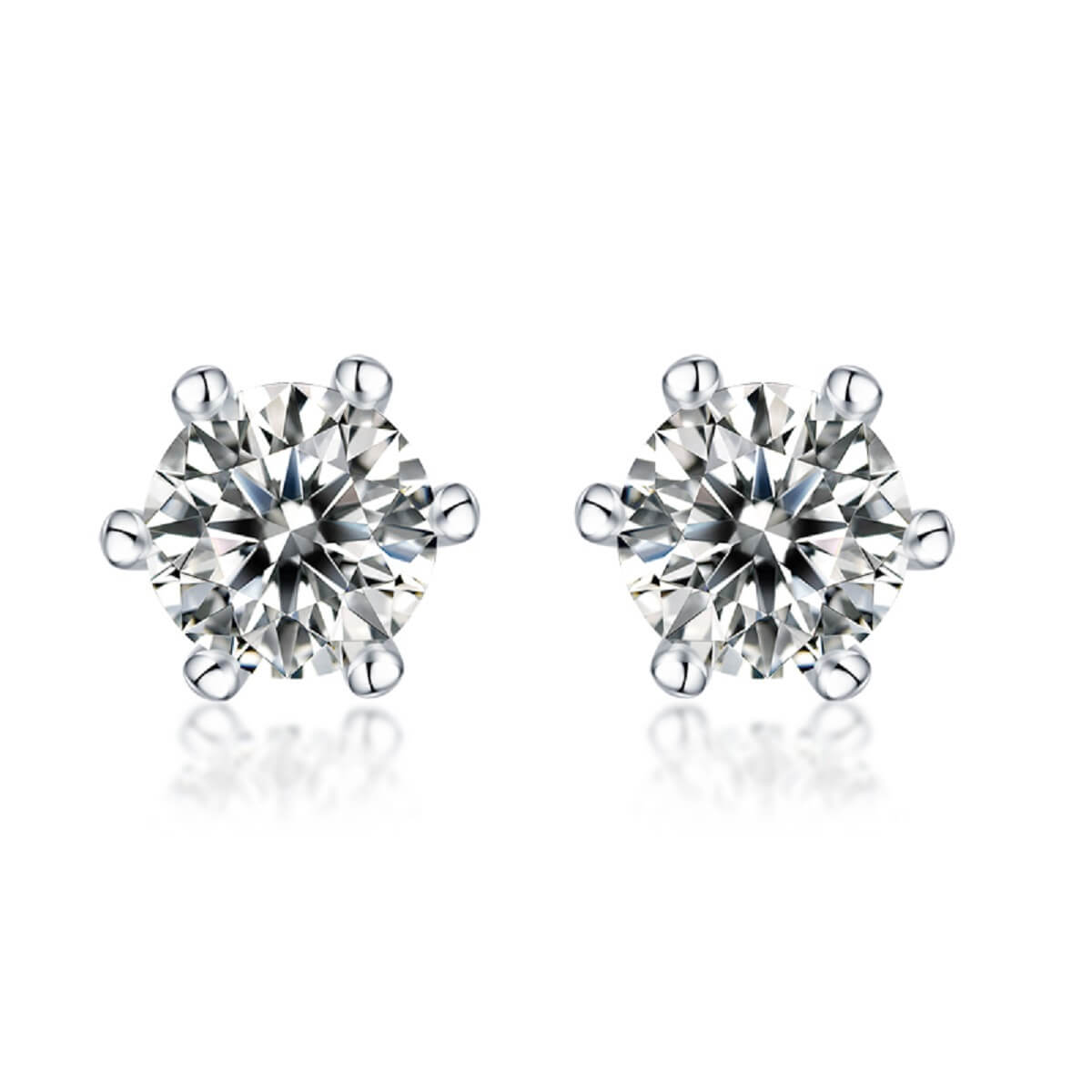  S925 Winter Breeze Moissanite Earrings -MARDAZA