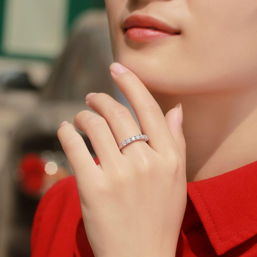 S925 Eternal Companionship Moissanite Ring-MARDAZA