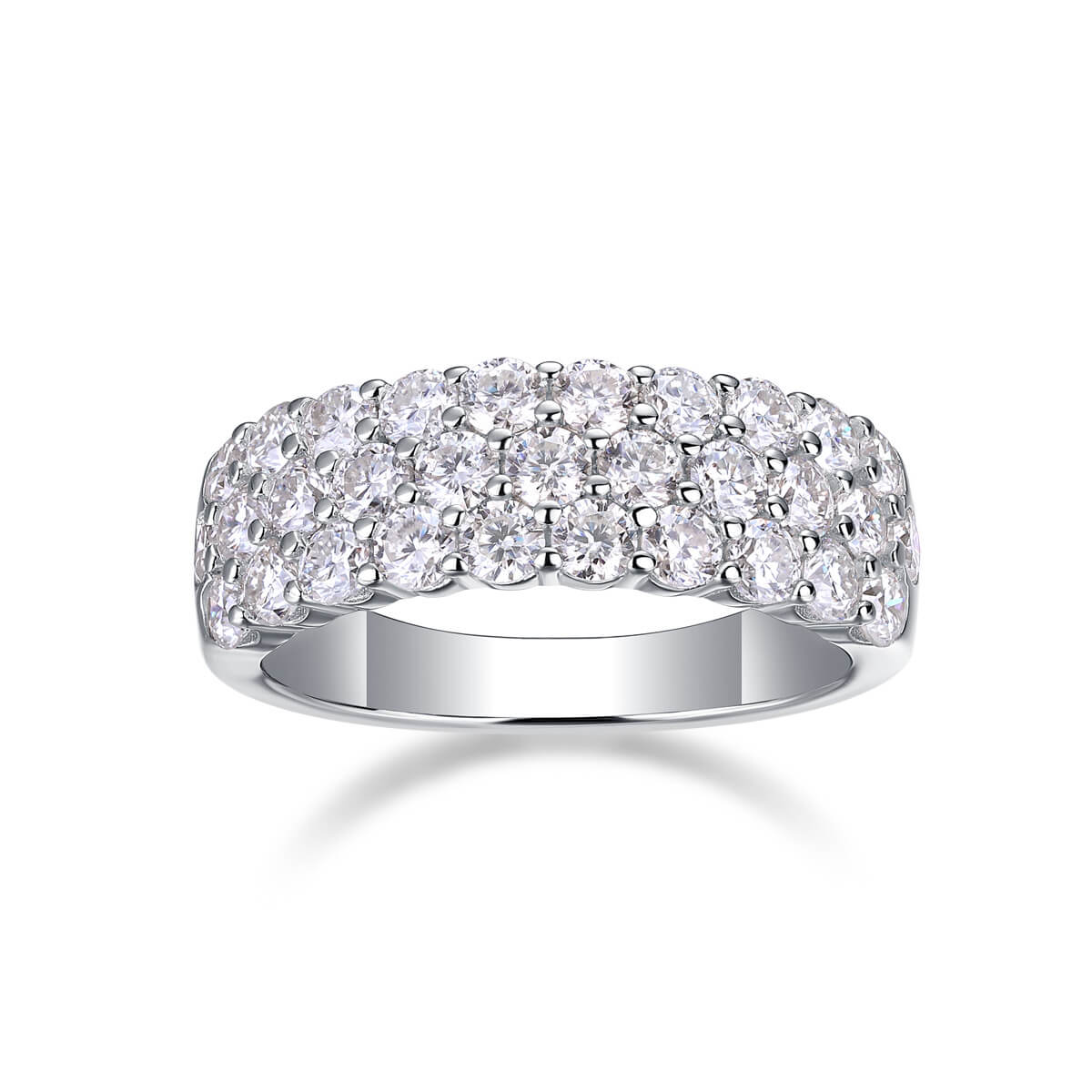 S925 Moissanite Phantom Ring-MARDAZA