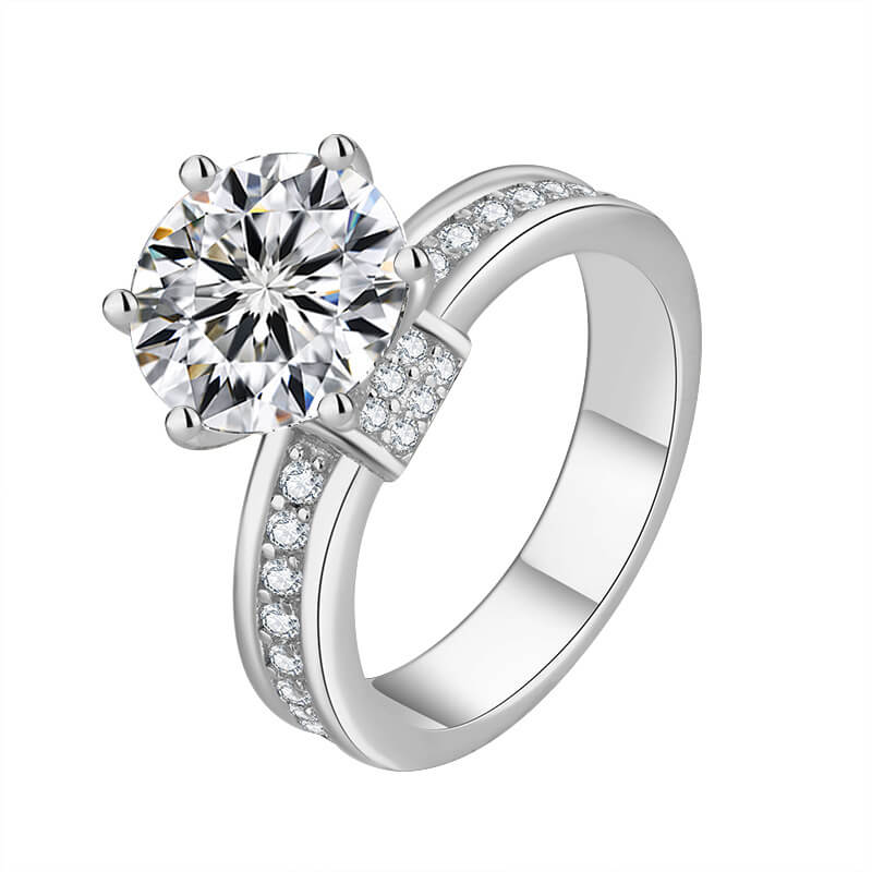 S925 Admiration Moissanite Ring-MARDAZA