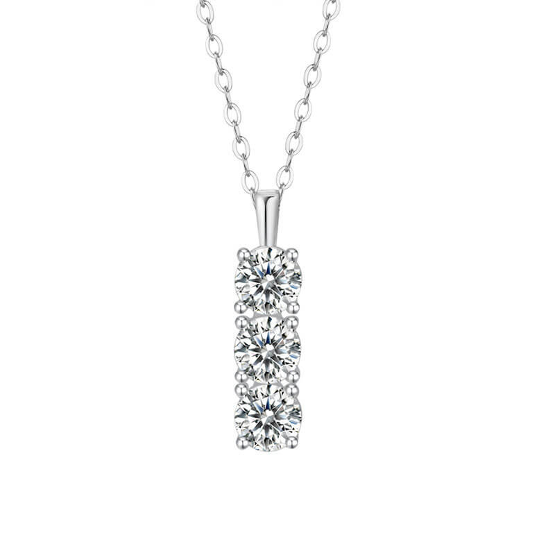  S925 Lucky Moissanite Necklace-MARDAZA