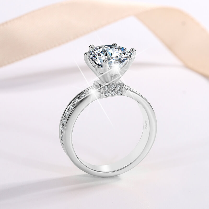 S925 Admiration Moissanite Ring-MARDAZA
