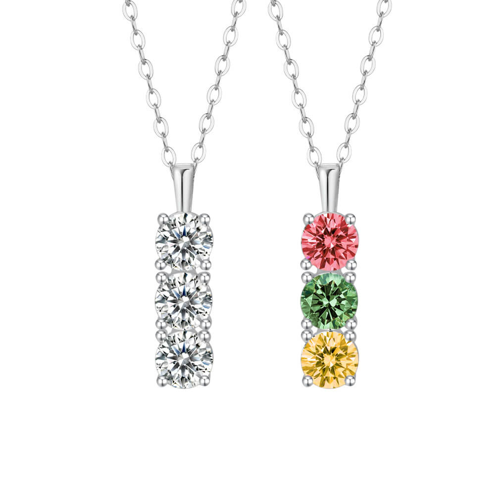  S925 Lucky Moissanite Necklace-MARDAZA