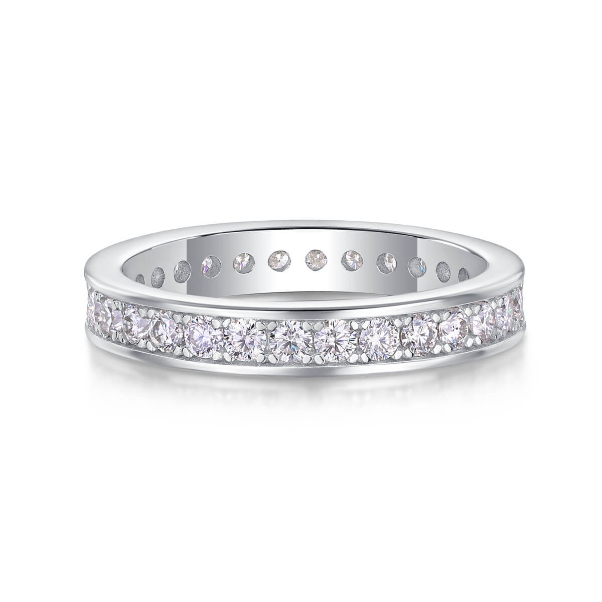 S925 Forever Happy Moissanite Ring-MARDAZA