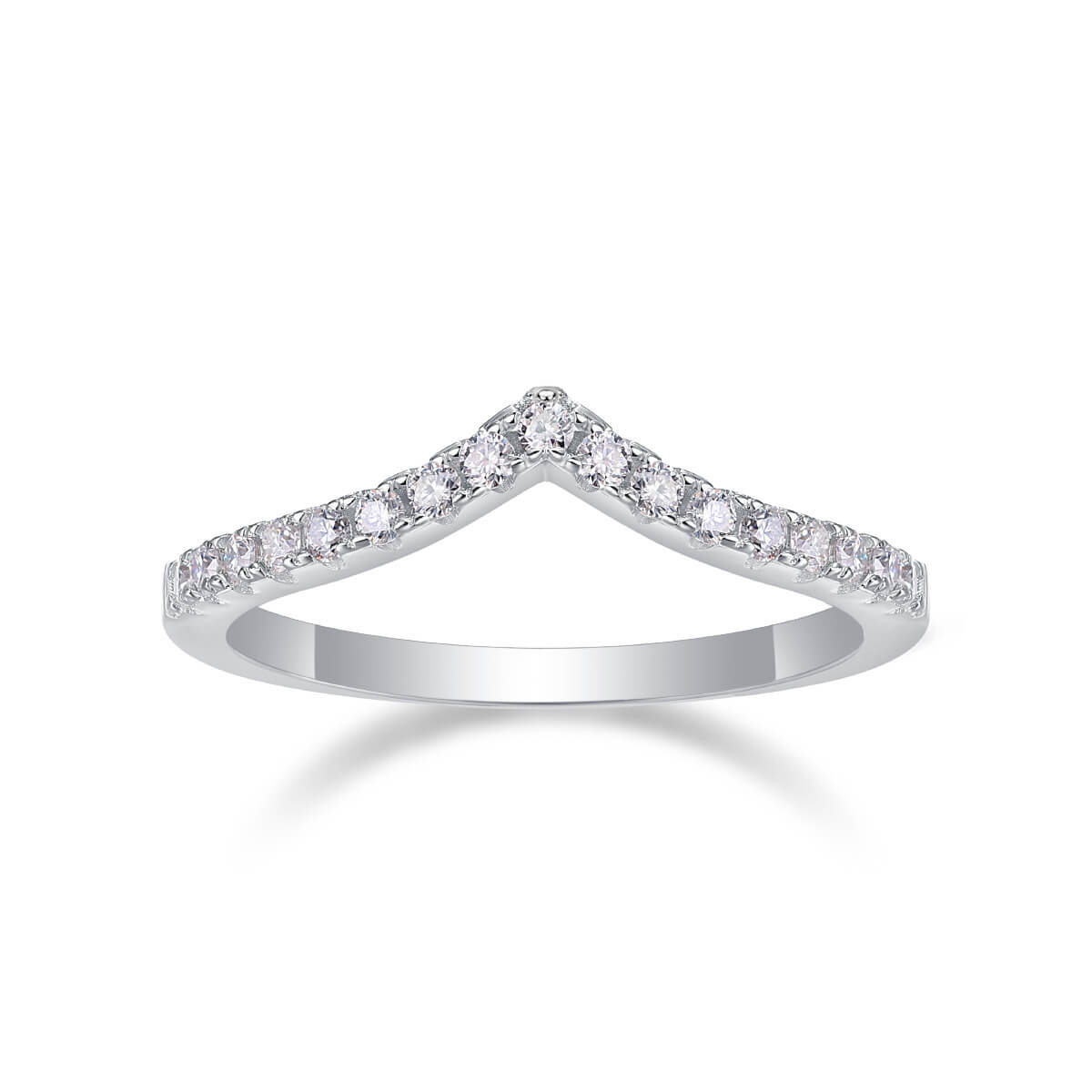 S925 Embrace Moissanite Ring-MARDAZA